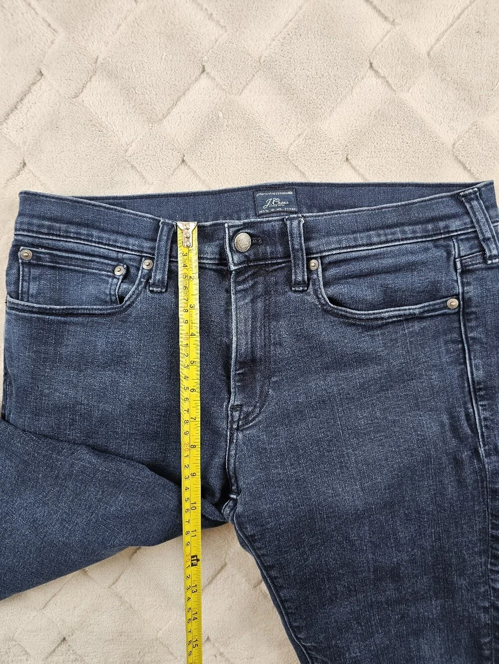 J.Crew 484 Slim Fit Jean Mens 33x30 Dark Wash Stretch Denim